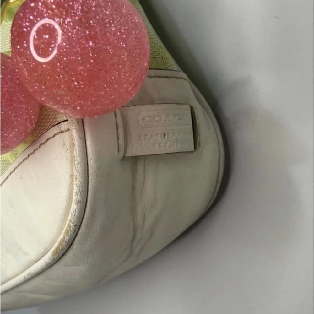 Coach Lime Green Demi Shoulder Bag 6094. Y2K - Picture 9 of 9